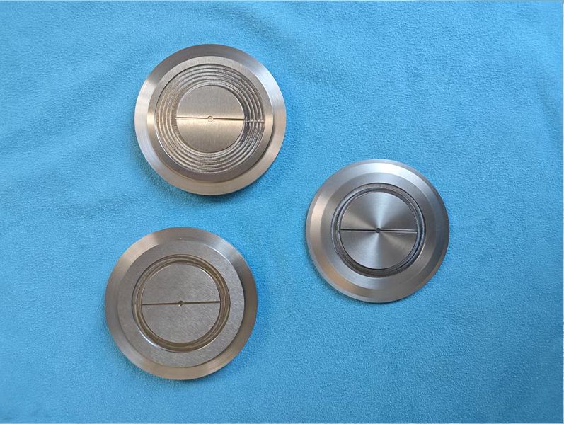 Molybdenum table with taper